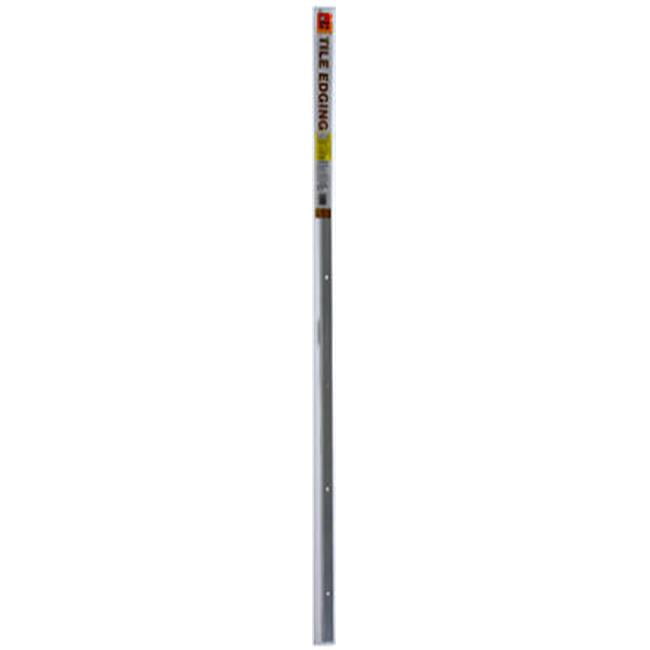 Thermwell H402SFS6 0.75 x 72 in. Satin Silver Tile Edging