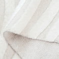 thumbnail image 5 of SAFAVIEH Casablanca Alene Wavy Striped Area Rug, Ivory/Light Grey, 6' x 9', 5 of 7