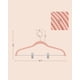 thumbnail image 5 of Perchas para pantalones SONGMICS, paquete de 30 unidades, de terciopelo con clips ajustables, 5 of 7