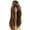Brown Black, variant on Monique Synthetic Mohair Brown Black London Doll Wig