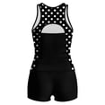 thumbnail image 6 of Gamivast Tankini Swimsuits for Women Two Piece Bathing Suits with Shorts Tummy Control High Neck Athletic Swimwear Modest Beachwear Holiday Vacation Outfits, 6 of 9