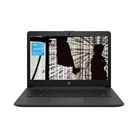 HP 240 G7 Business Laptop, 14" HD Display, Intel Celeron N4020 Processor, HDMI, Webcam, Bluetooth, Wi-Fi, UK Keyboard, Windows 11 Pro (8GB RAM | 256GB SSD)