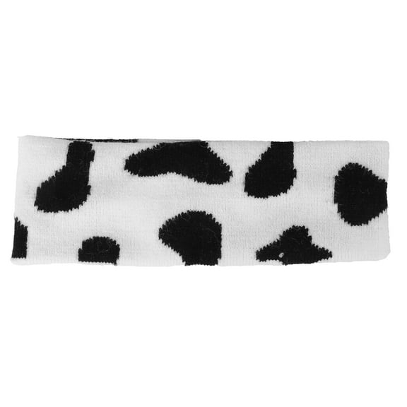 ELAYARD Black Knitted Hair Scrunchies Hair Ties for Women and Girls, Hair Bands, 1 Pack