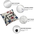thumbnail image 4 of BANET Throw Pillow Cover, Decor for Sofa Couch White, 4 of 5