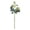 Green, variant on Burnt Rose Stem, 3 Head Burnt Edge Artificial Rose Floral Stem, Minimalist Fake Flower Arrangement Home Decor, Photo Prop for Living Room Bedroom and Shooting Scene