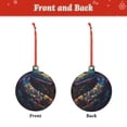 thumbnail image 2 of Rocae Colorful Patterned Snake for Acrylic Christmas Pendant Ornament for Festive Decor Hanging Pendant,Perfect for Home and Office-Round Shape, 2 of 7