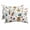 White Light Brown, variant on Cartoon Space Outdoor Pillows for Chaise Lounge Chair Waterproof Lumbar Pillows with Insert&Adjustable Elastic Strap Beach Headrest Pillow Funny Cute Rocket Star Planet Pillow for Patio Pool 11"x16"