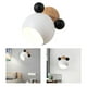 thumbnail image 3 of Lámparas de pared Lámparas de noche nórdicas Cute Cartoon E27 Apliques de pared para pasillo negro jinwen Aplique de pared para habitación de niños, 3 of 8