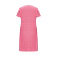 thumbnail image 6 of HomeGardon Women's Sleepwear Nightgowns for Women,Fashion Print Medium Length Dress Oversized Short Nightgown Fashion Chest Print Short Sleeve Nightdress,S-XXL, 6 of 6