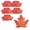 A, variant on 50pcs Artificial Maple Leaves Fall Autumn Decor, Thanksgiving Halloween Faux Maple Leaf Decorations for Harvest Festival Wedding Farmhouse Wall Fireplace Party Supplies