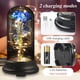 thumbnail image 5 of Regalos de rosas para mujeres: Rosas preservadas con luz LED, decoraciones para San Valentín: regalos únicos para mamá, abuela, esposa, Día de la Madre y aniversario de bodas., 5 of 7