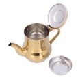 thumbnail image 1 of Oil Strainer Pot, Durable Rust Proof Stainless Steel Teapot Easy To Clean Filting  For Hotels Restaurants Homes Gold, 1 of 8