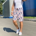 thumbnail image 4 of Haiem 4th Of July Men's Pajama Short with Soft Woven Cotton Elastic Waistband Sleep Short-Medium, 4 of 9