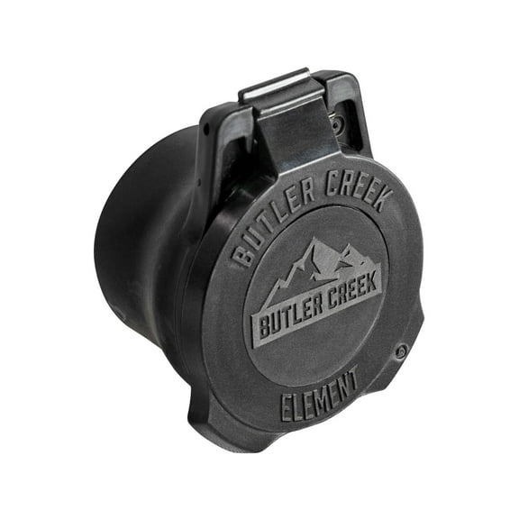 Butler Creek Element Scope Cap Objective, 44 mm, Black