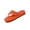 Orange, variant on Chunky Sole Thong Sandals, Platform Flip Flops Wedge Sandals for Women 2026 Dressy Comfortable Soft Toe Post Thong Sandals Lightweight Casual Summer Shoes, Black 9