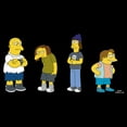 thumbnail image 2 of Men's The Simpsons Rebellious Bullies Graphic T-Shirt, 2 of 5
