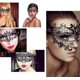 thumbnail image 4 of Máscara de mascarada para mujer, máscara de Metal brillante con diamantes de imitación, fiesta veneciana, baile de graduación, máscara de baile, accesorios de disfraces, 4 of 4