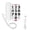 Big Button, variant on Big Button Phone for Seniors, Corded Big Button Phone Landline Corded Phone Adjustable Volume Wired Telephone for Elderly, Hearing Damage