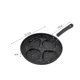 thumbnail image 4 of Mini Sartenes de Hierro para Freír Huevos, Utensilios de Cocina, Sartén Pequeña, Sartén para Tortilla, Sartén para El Hogar, Cocina de Inducción, 4 agujeros Baoblaze Cocinar sartenes para huevos, 4 of 8