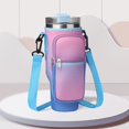 thumbnail image 2 of Ramiter Thermal Straw Cup Set Sports Diving Material Cup Set 40oz Handle Cup Set Speckled Mug, 2 of 4