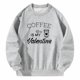 thumbnail image 3 of Sudadera con capucha para mujer, ropa de otoño, cuello redondo, clásico, informal, otoño e invierno, camisetas de manga larga, ropa deportiva para , XL, 3 of 10