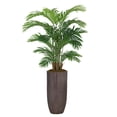 thumbnail image 1 of Artificial Faux Real Touch 5.17 Feet Palm Tree With Planter, 1 of 1