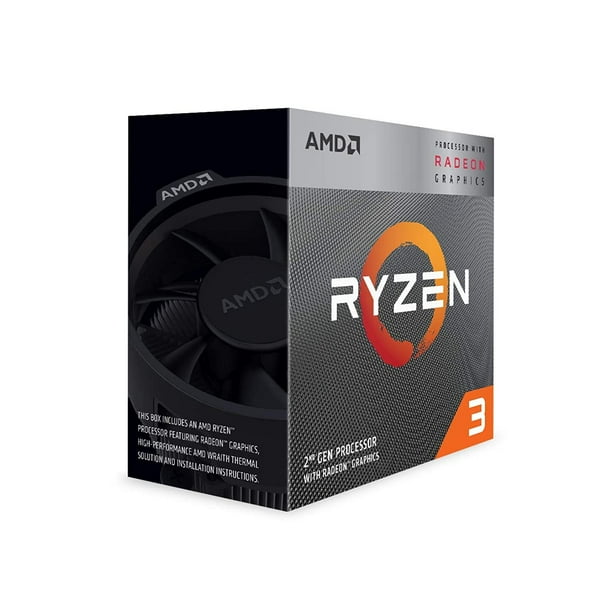 Amd Ryzen 3 30g 4 Core Unlocked Desktop Processor With Radeon Graphics Walmart Com Walmart Com