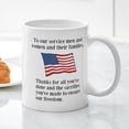 thumbnail image 3 of CafePress - Thank You Mug - 11 oz Ceramic Mug - Novelty Coffee Tea Cup, 3 of 4