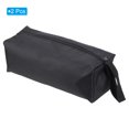 thumbnail image 3 of REGALWOVEN Zipper Tool Pouch, Multipurpose Tool Bag Waterproof Storage Organizer Black 2, 3 of 6