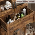 thumbnail image 6 of Kitchen Pantry Cabinet, 67" Pantry Storage Cabinet with Doors and Shelves, Freestanding Tall Bathroom Storage Cabinet, Cupboard with Drawer, Storage Cabinet for Living Room, 6 of 9