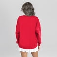 thumbnail image 2 of Women's Gameday Couture Red Utah Utes Legacy Club Oversized Premium Fleece Sweatshirt, 2 of 5