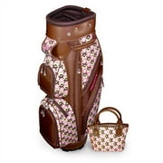 Precept Lady Golf Bag Pink Brown