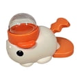thumbnail image 3 of FEOLGEHLY Clownfish Shape Pet Treat Dispenser Interactive Puzzle Feeder Toy, Slow Feeder Toy for Cats Dogs, Educational Food Dispenser Toy (Orange), 3 of 7