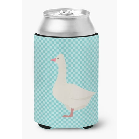 

Roman Goose Blue Check Can or Bottle Hugger