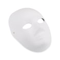thumbnail image 1 of Unique Bargains 1 Pc Female Portrait Party Mask White Pulp, 1 of 5