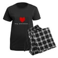 thumbnail image 5 of CafePress - Stay Determined Undertale Women's Dark Pajamas - Women's Short Sleeve Print T-Shirt and Pants Dark Cotton Pajama Set, 5 of 7
