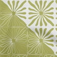 thumbnail image 1 of oneOone Rayon Light Brown Fabric Geometric Modern Flower Sewing Material Print Fabric By The Yard 56 Inch Wide, 1 of 4
