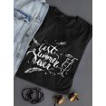 thumbnail image 3 of Best Summer Ever Text And Stains T-Shirt Women -Image by Shutterstock, Female Large, 3 of 4