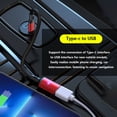 thumbnail image 4 of FIEWESEY USB C to USB Adapter, Type C 3.0 OTG Cable On The Go Type C Male to USB A Female Adapter Compatible with MacBook Pro 2018 2017,Samsung Galaxy S20 S20+ Ultra S8 S9 Note 10 and More - Red, 4 of 7