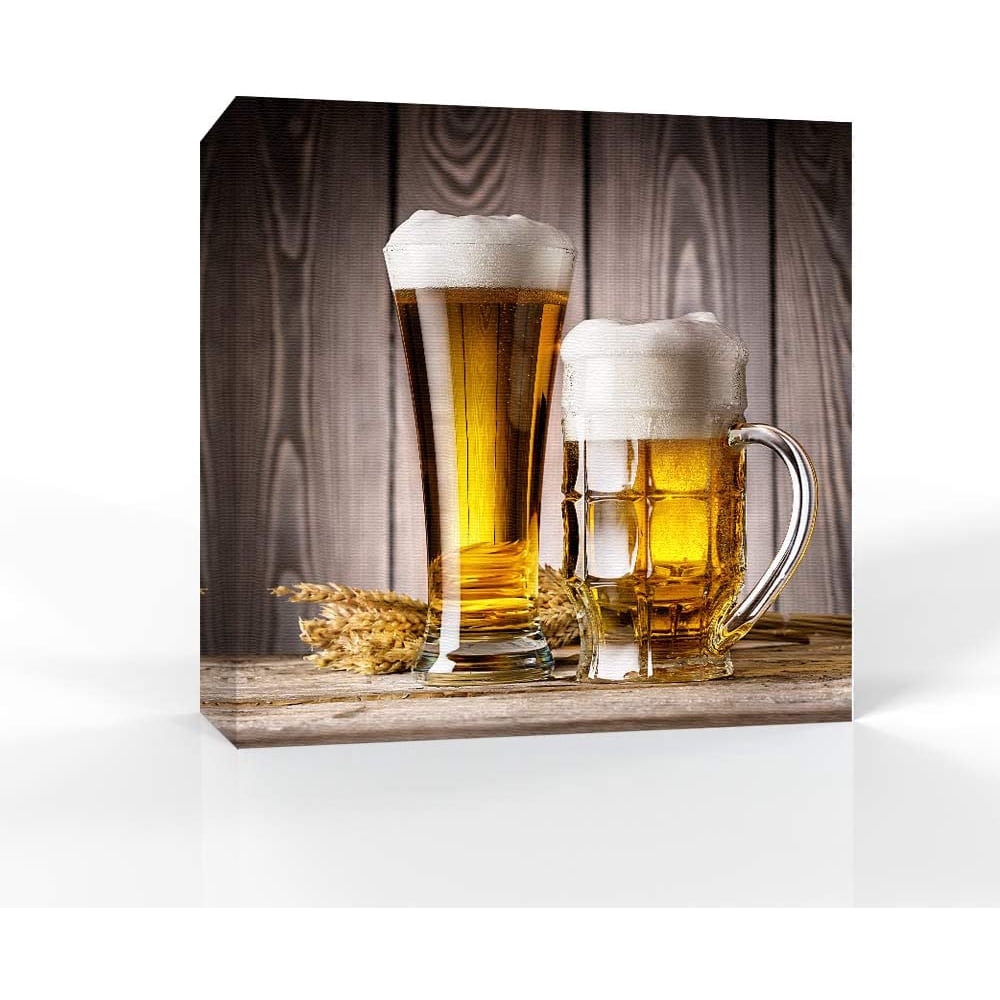 wall26 Canvas Wall Art Beer Pictures Home Wall Decorations for Bedroom