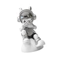 thumbnail image 4 of TISHITA Astronaut Figurine Modern Statue, Creative Collectible Resin Astronaut Sculpture Desktop Ornament for Living Room Office Desk C, 4 of 8
