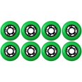 thumbnail image 2 of KSS Outdoor Asphalt Formula 89A Inline Skate X8 Wheels, Green, 76mm, 2 of 10