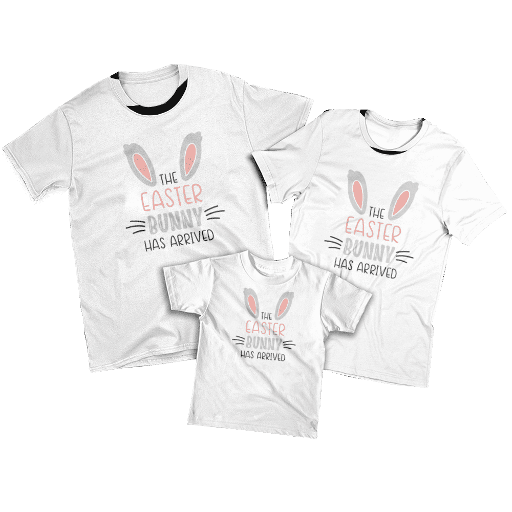 Bunny TShirts for Girl Boy and Girls Fun Family Outfits for Women Mom
