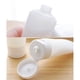 thumbnail image 5 of WORGEOUS 4pcs 100 ml de botellas de plástico contenedores de tapa de maquillaje Suministros cosméticos para desinfectantes de limpiador (blanco), 5 of 8