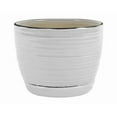 thumbnail image 1 of Hometrends Cache-pot à motif brossé de, 1 of 1