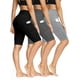 thumbnail image 1 of FIT 3 Pack 5" 8" 11" Crossover Biker-Shorts-Mujer con bolsillos Buttery Soft Cintura alta Control de barriga Legging YogaLeggings3 Pack - Negro/Gris/Gris carbón 11"Large esquí esquí Gafas de esquí, 1 of 5