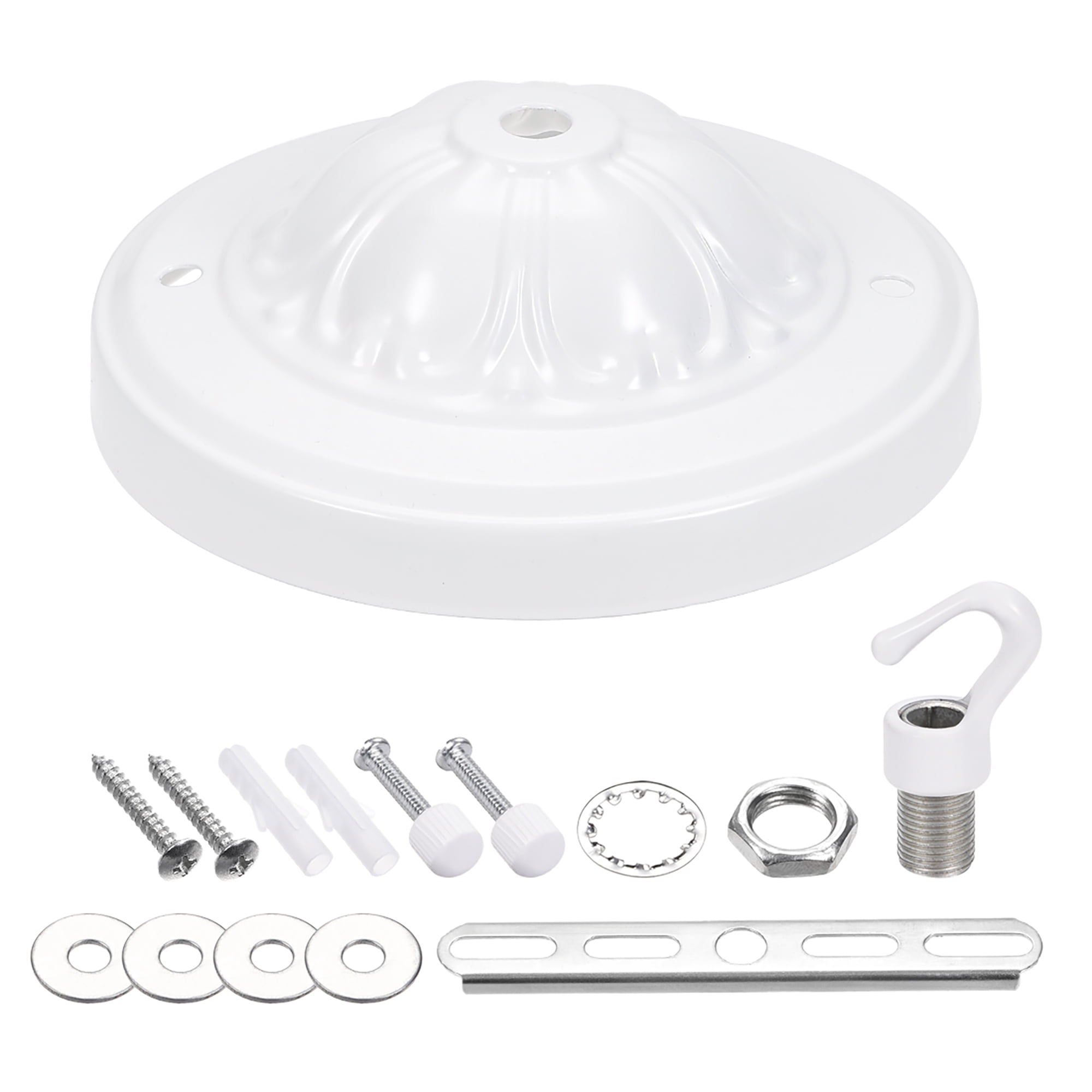 Ceiling Canopy Kit Pendant Light Plate Base with Hook Lamp Fixtures 51
