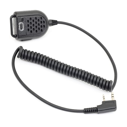 2 Pin Speaker Microphone for UV5R 888S Professional Two Way Radio Communication