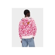 BAPE Mens ABC Camo Shark Full Zip Hoodie Pink, from StockX