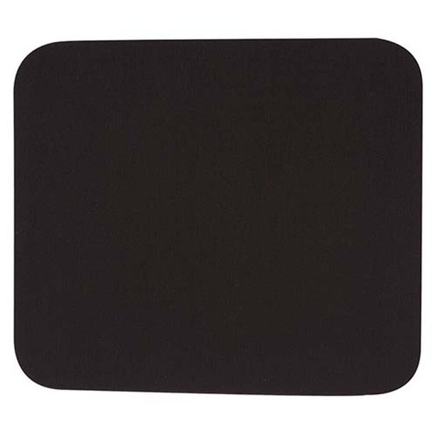Mouse pad rectangular antiderrapante-Rectangular negro 22 x 18.9